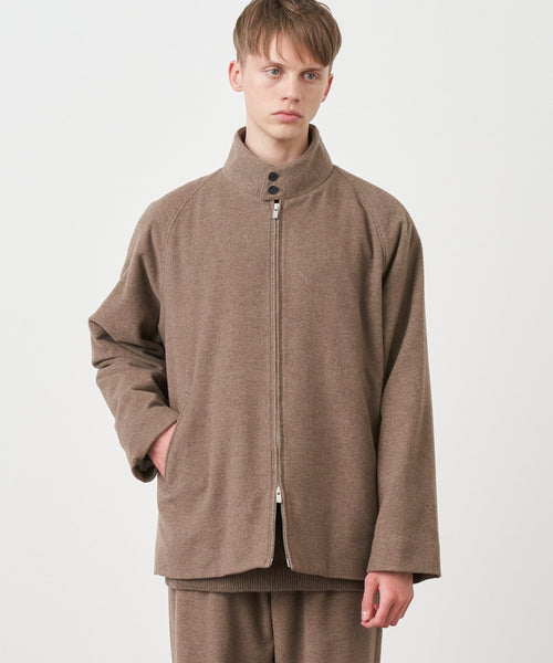 新品 ATON WASHED CASHMERE OVERSIZED JACKET - アウター