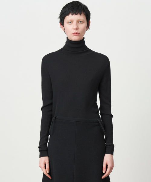 WOOL CASHMERE SILK | TURTLENECK SWEATER