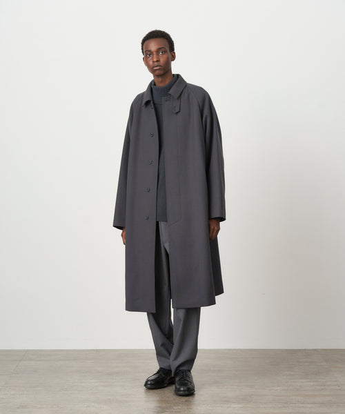 aton WASHED CASHMERE BALMACAAN COAT - アウター