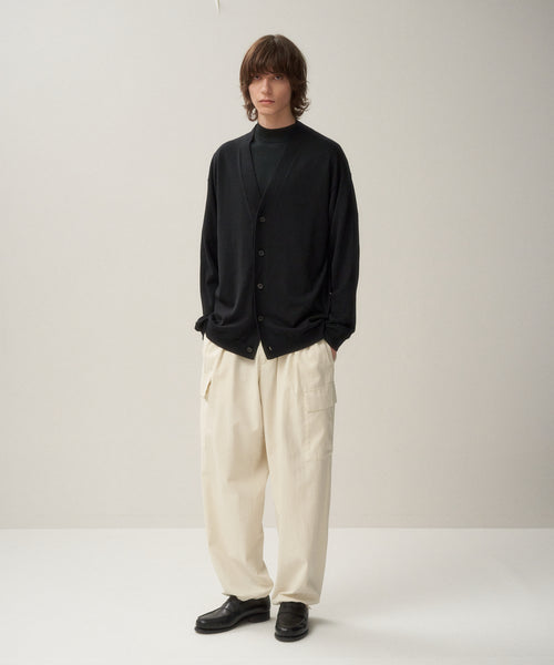 COTTON VOILE SATIN | PARACHUTE CARGO PANTS – ATON | エイトン