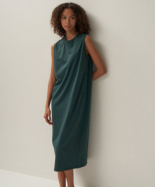 SUVIN 60/2 | NO-SLEEVE DRESS – ATON | エイトン