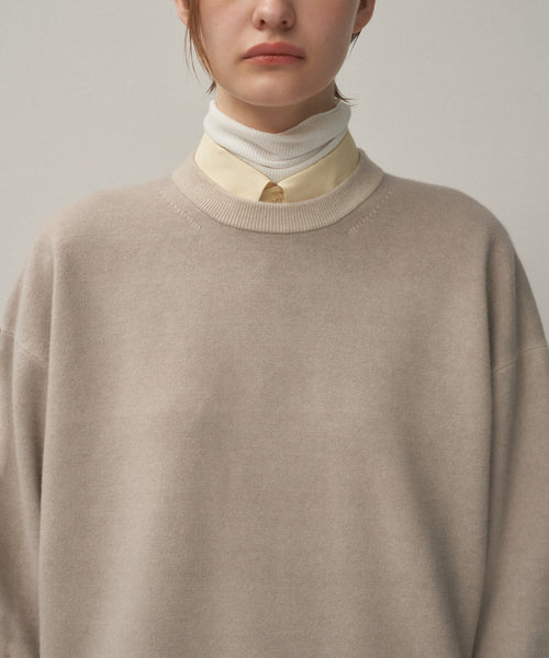 VINTAGE KNIT | CREWNECK SWEATER – ATON | エイトン