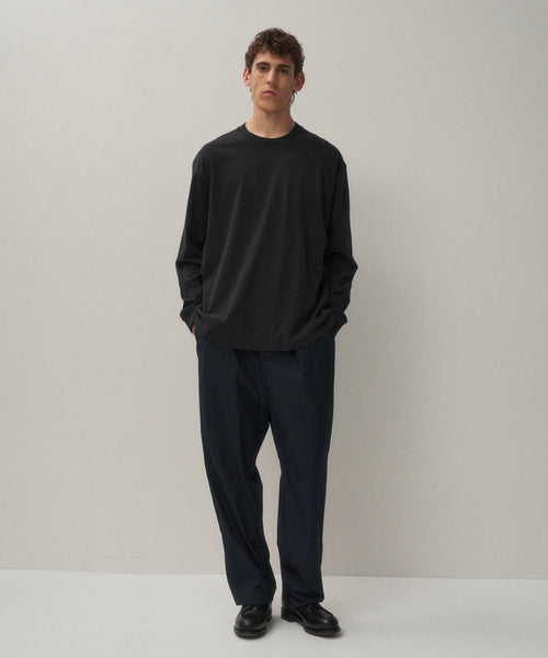 ATON AGING FRESCA PLATE ポロシャツ LOOSE FIT AGING FRESCA PLATE | ルーズフィットポロシャツ - UNISEX / ATON