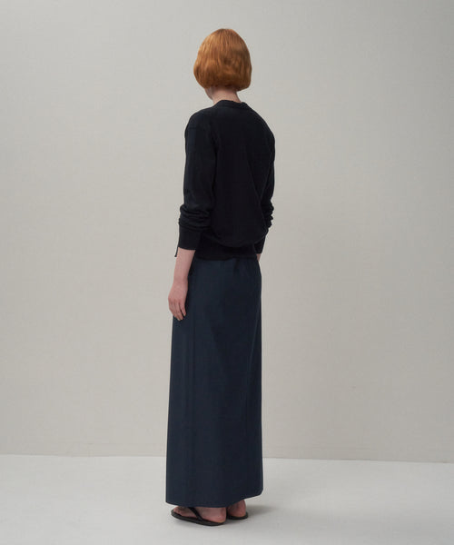 COTTON BROAD | WRAP SKIRT – ATON | エイトン