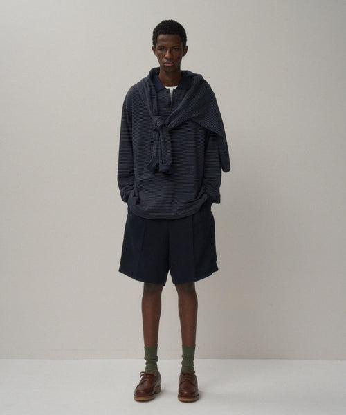 TWIST WOOL LINEN | STANDARD SHORTS – ATON | エイトン