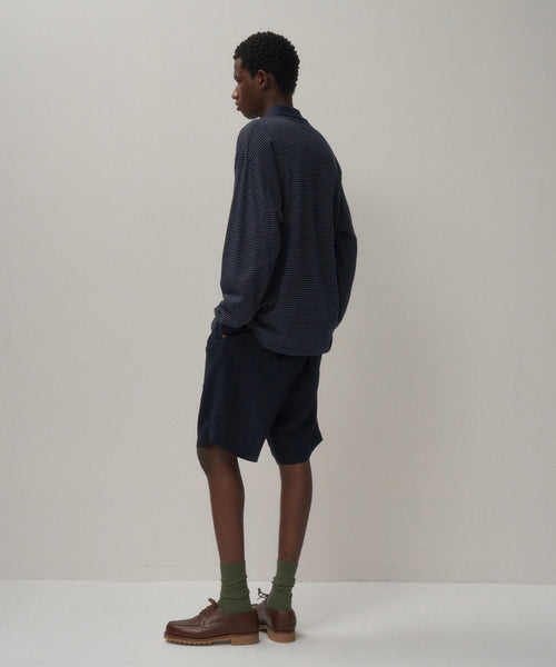 TWIST WOOL LINEN | STANDARD SHORTS – ATON | エイトン