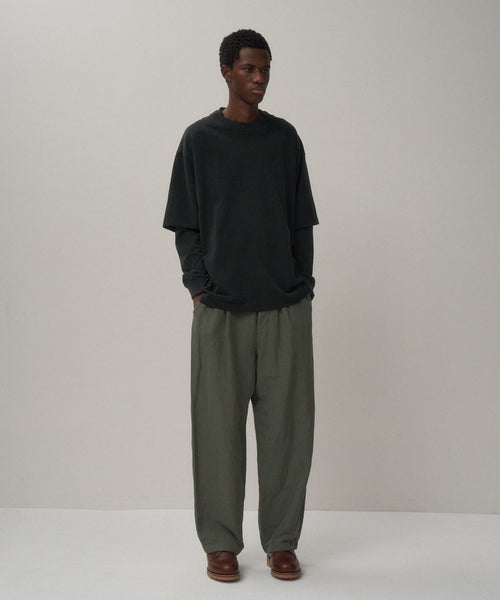 AGING FRESCA PLATE | LOOSE FIT T-SHIRT – ATON | エイトン