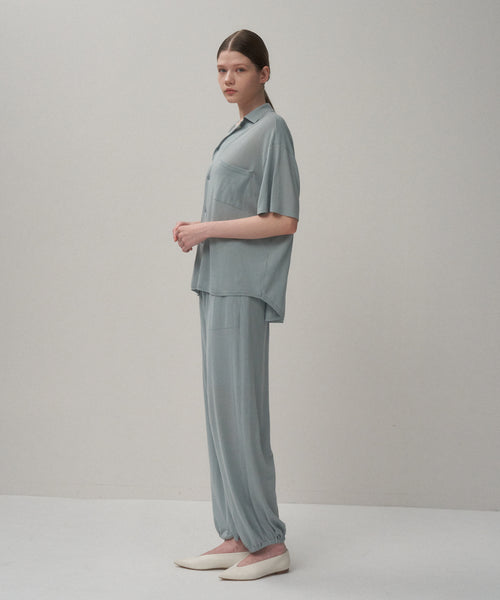 HIGH TWIST COTTON | KNIT SHIRT – ATON | エイトン