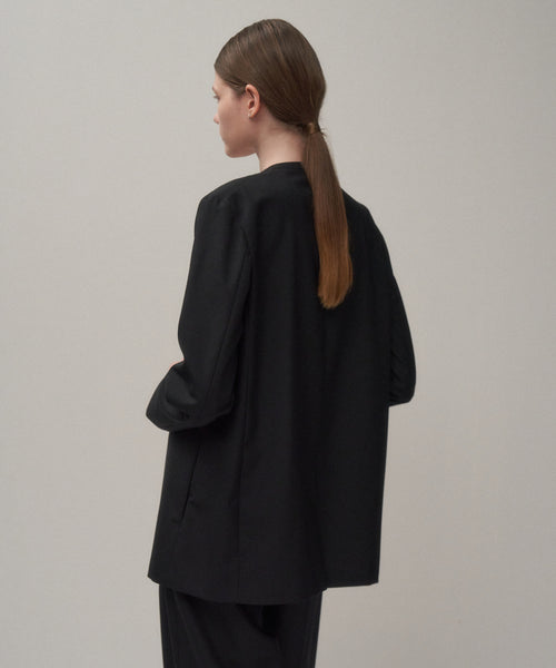 WOOL TROPICAL | NOCOLLER JACKET – ATON | エイトン