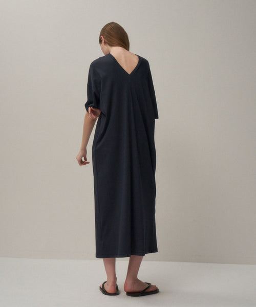 80/ FRESCA SMOOTH | CREWNECK DRESS – ATON | エイトン
