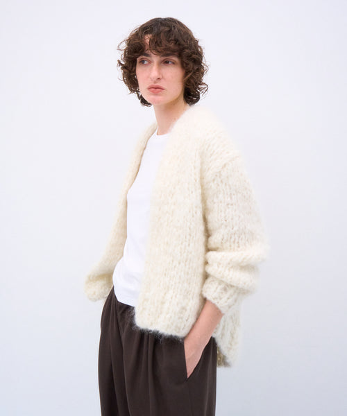 HAND KNIT | CARDIGAN – ATON | エイトン