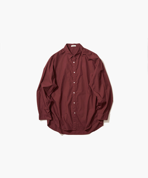 COTTON LAWN | OVERSIZED SHIRT – ATON | エイトン