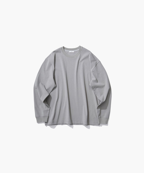 w*s様 ATON FRESCA PLATE OVERSIZED LONG TE FRESCA PLATE | LOOSE FIT LONG SLEEVE T-SHIRT – ATON | エイトン