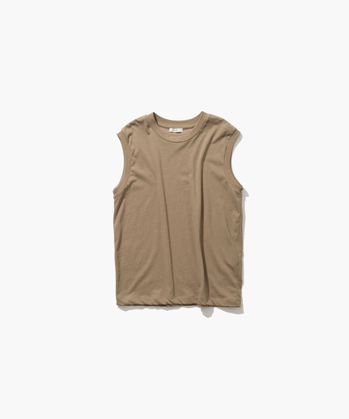 FRESCA NUBUCK | REGULAR FIT TANKTOP – ATON | エイトン