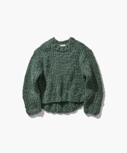 HAND KNIT | OVERSIZED PULLOVER – ATON | エイトン