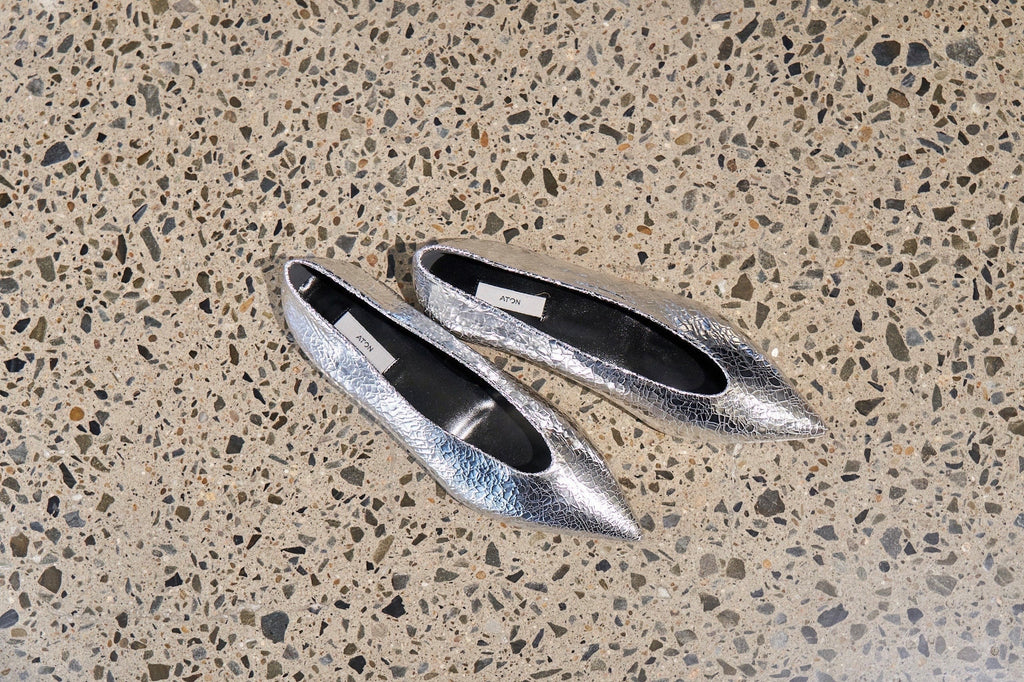 VOL.21 | ITALIAN LEATHER FLAT SHOES – ATON | エイトン
