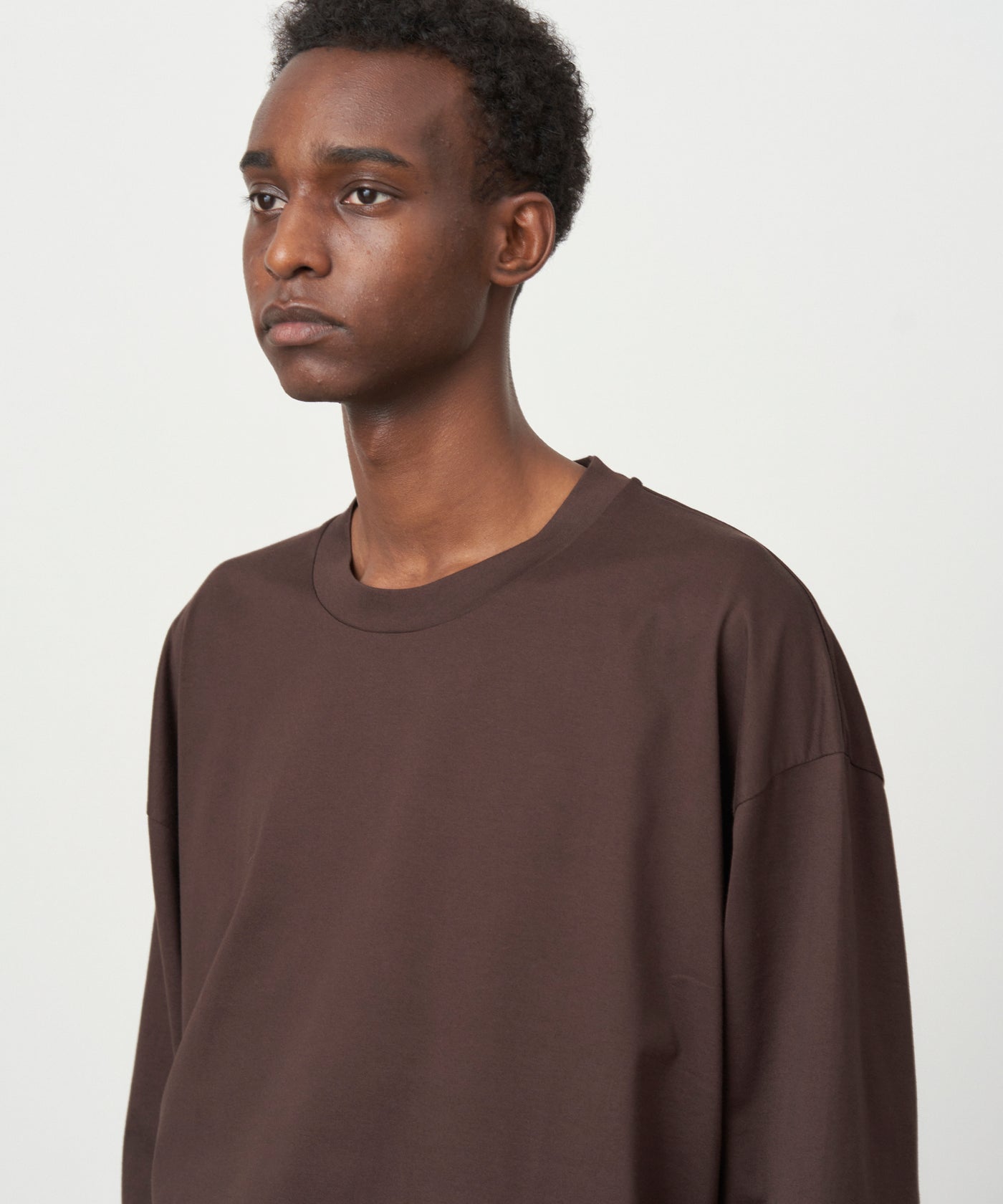 SUVIN60/2 | OVERSIZED L/S T-SHIRT – ATON | エイトン