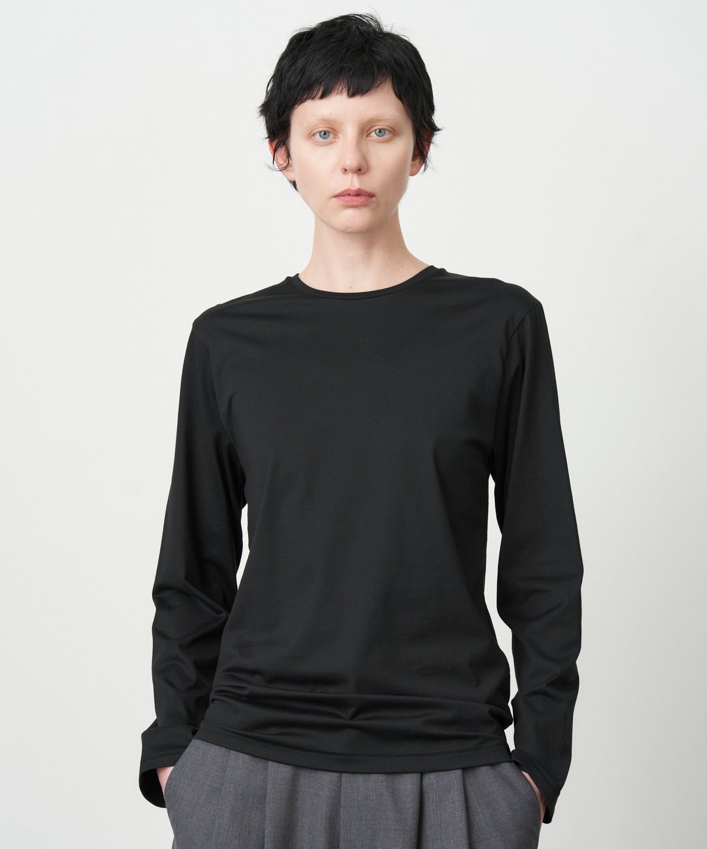 SUVIN 60/2 | PERFECT L/S T-SHIRT – ATON | エイトン