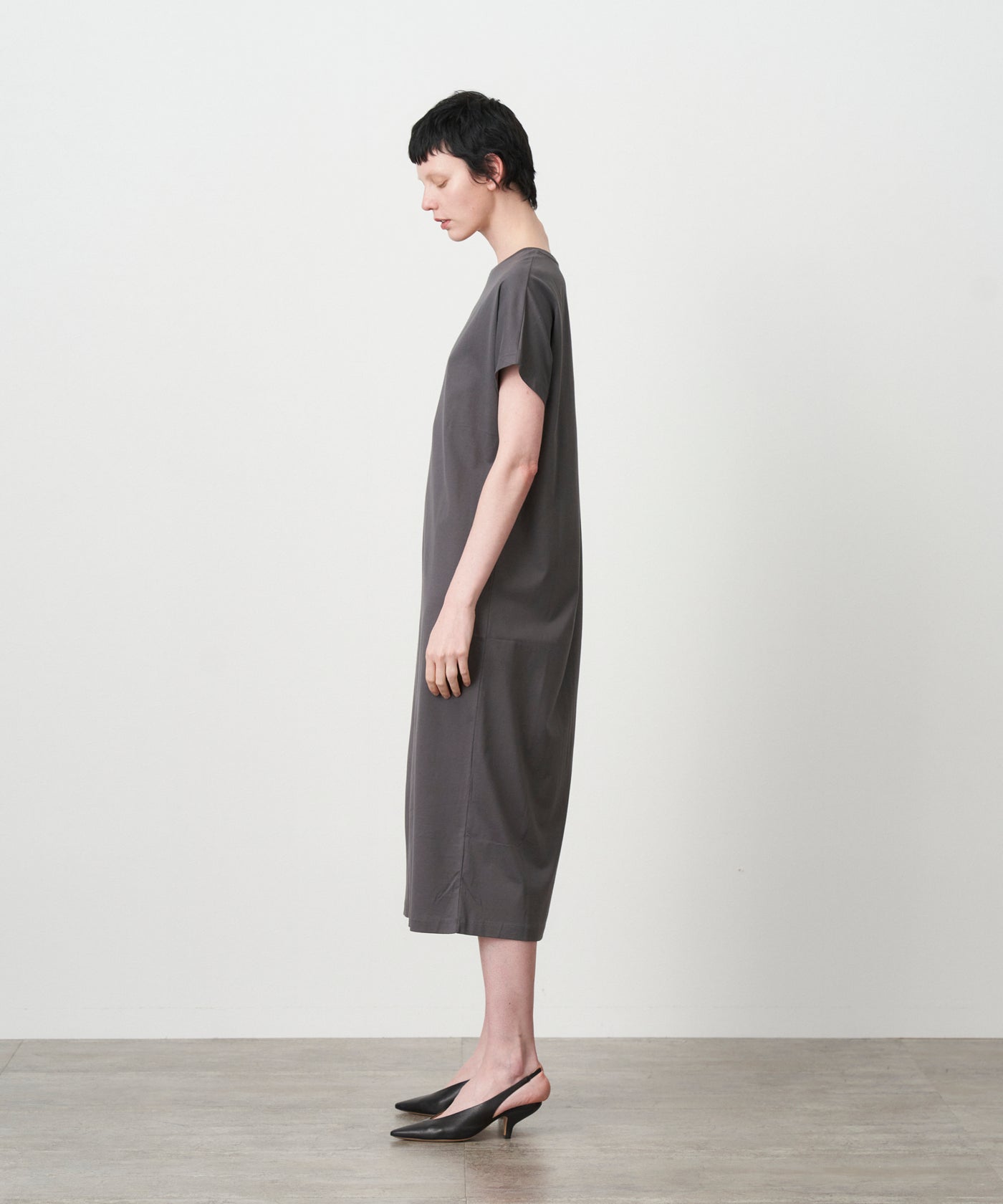 SUVIN 60/2 | CAP SLEEVE DRESS – ATON | エイトン