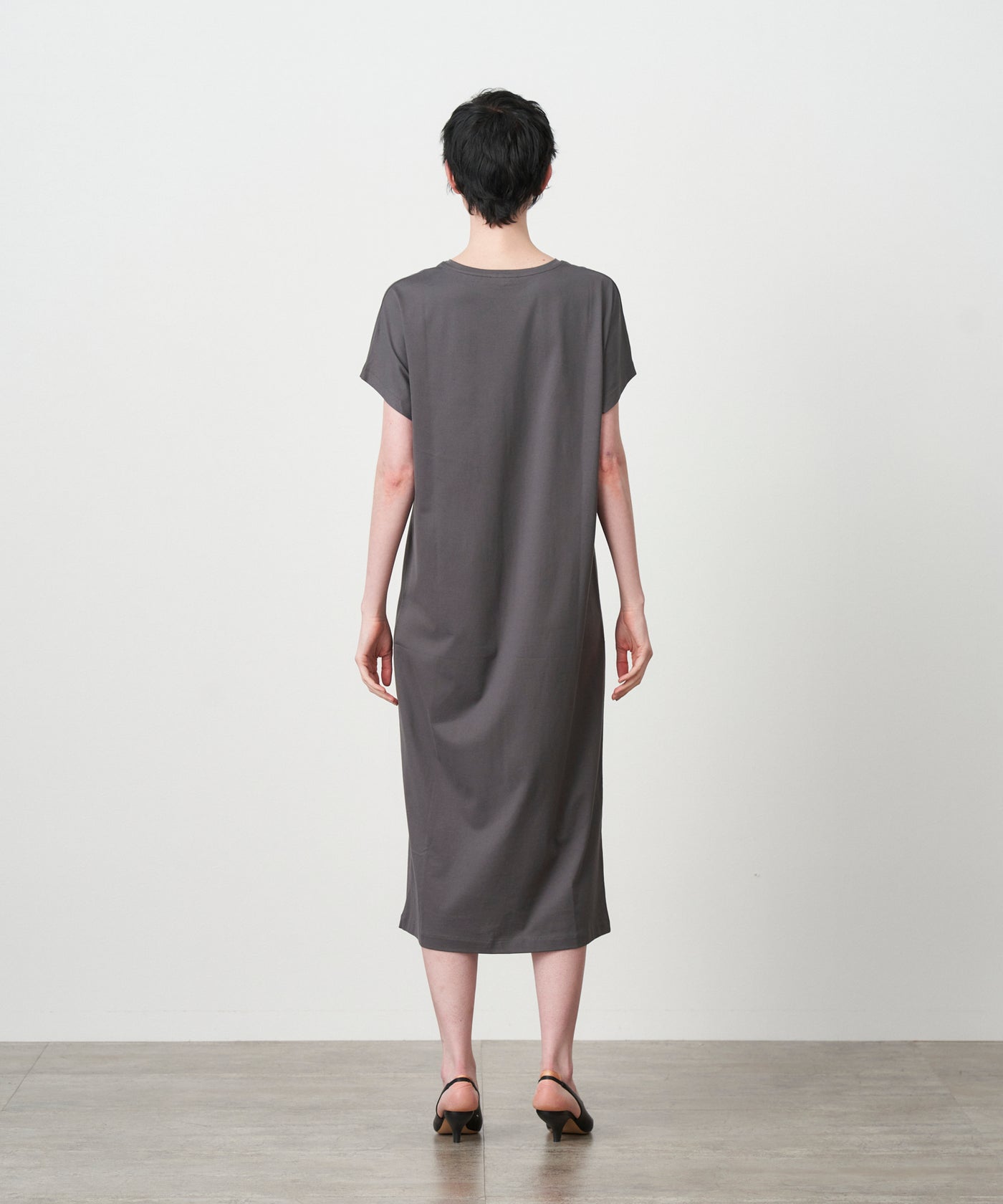 SUVIN 60/2 | CAP SLEEVE DRESS – ATON | エイトン