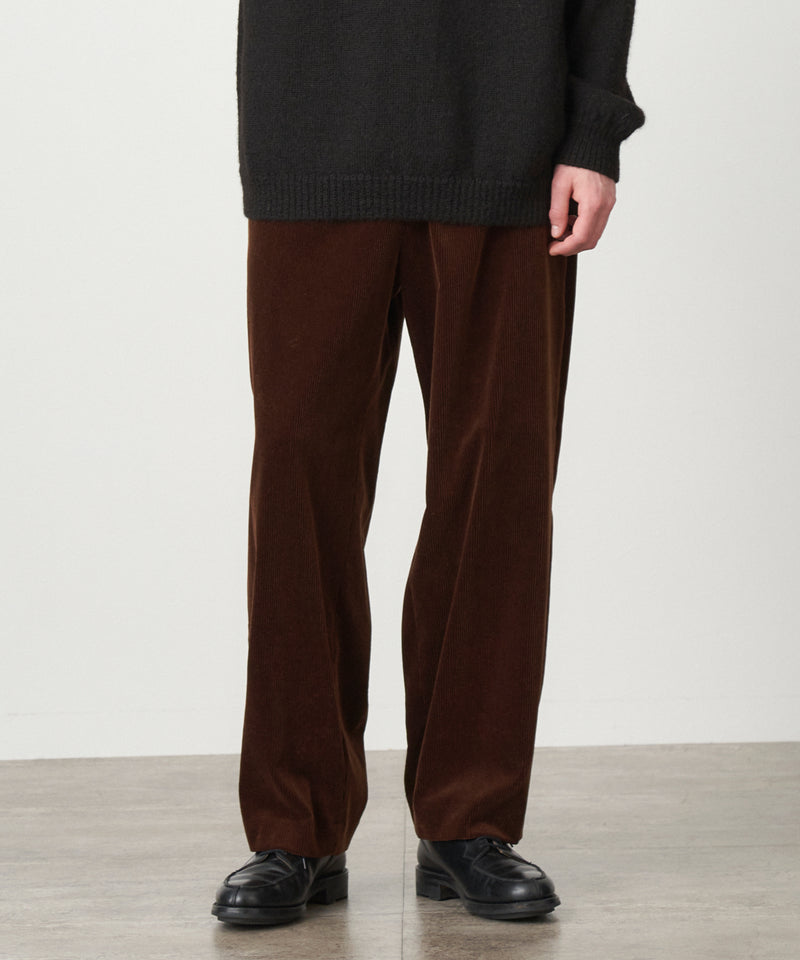 SUVIN CORDUROY | EASY WIDE PANTS – ATON | エイトン