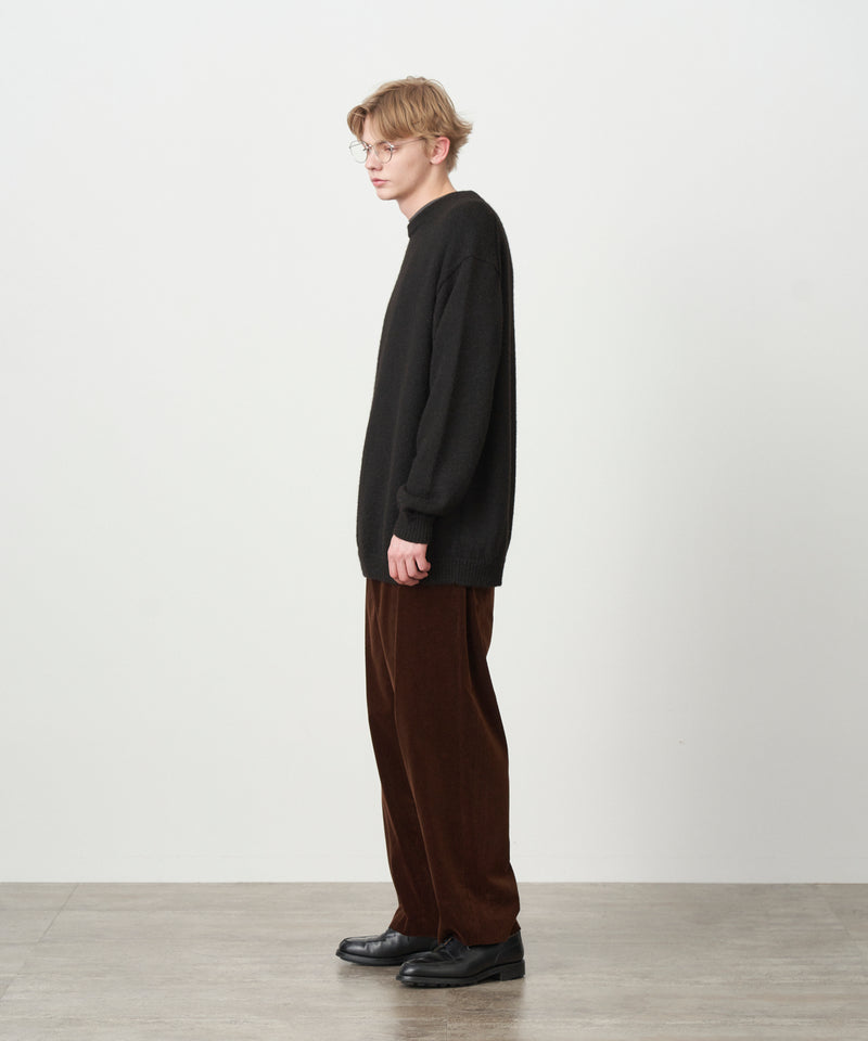 SUVIN CORDUROY EASY TAPERED PANTS