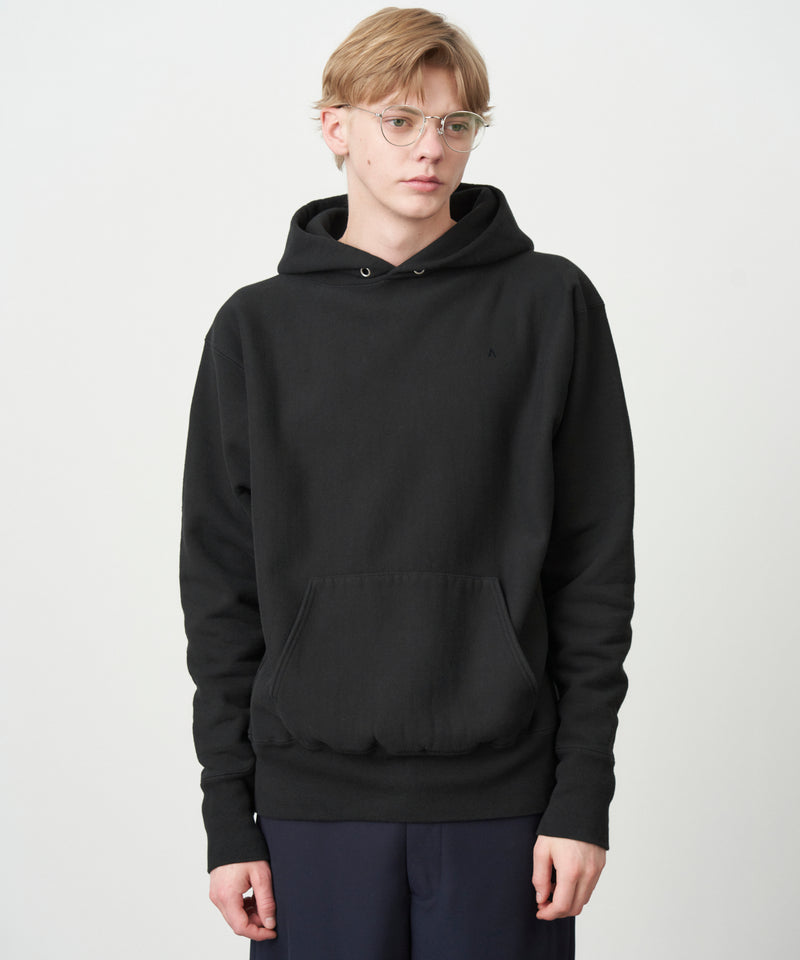 ATON パーカー GARMENT DYE URAKE HOODIE エイトン - パーカー