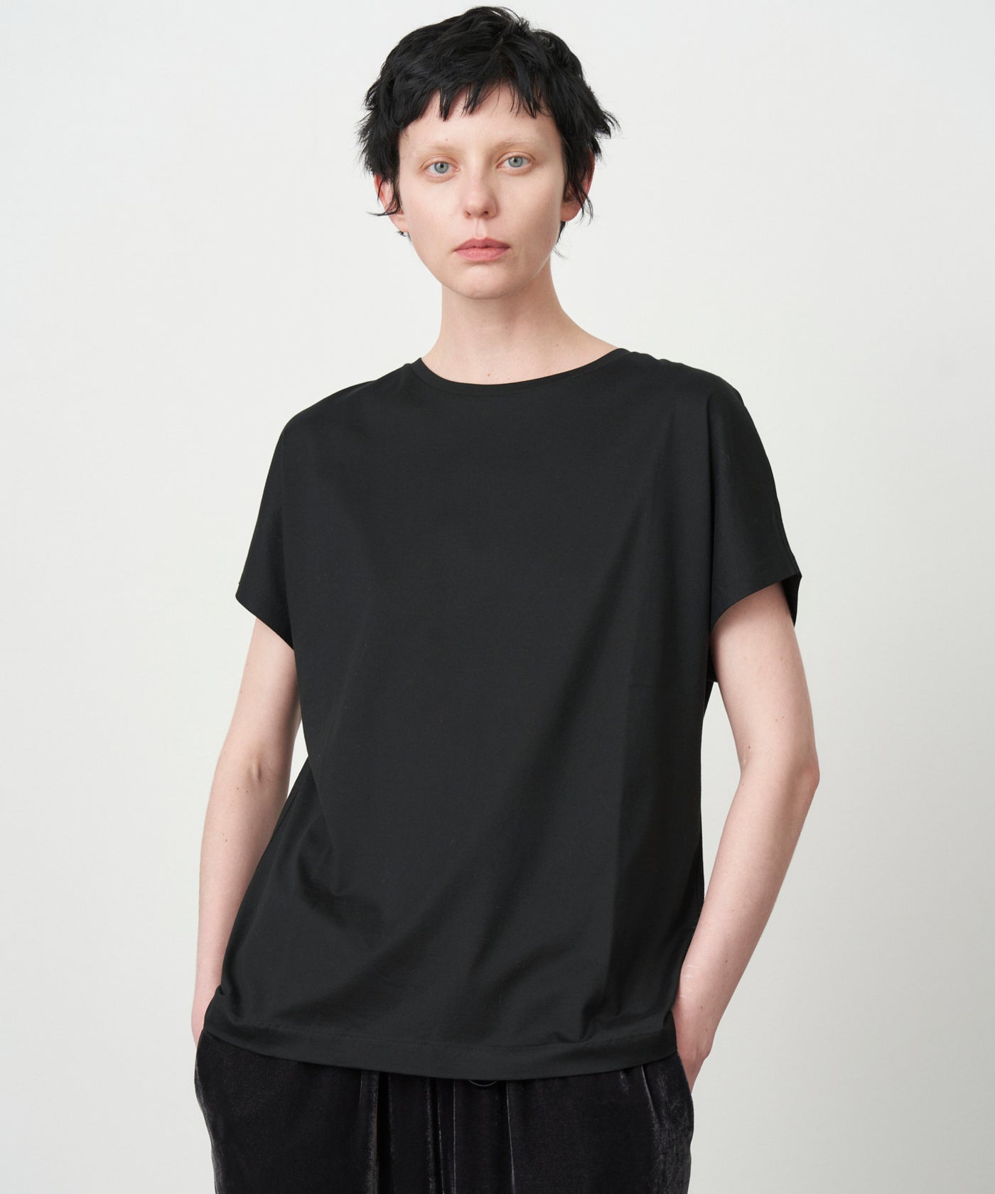 SUVIN 60/2 | CAP SLEEVE T-SHIRT – ATON | エイトン