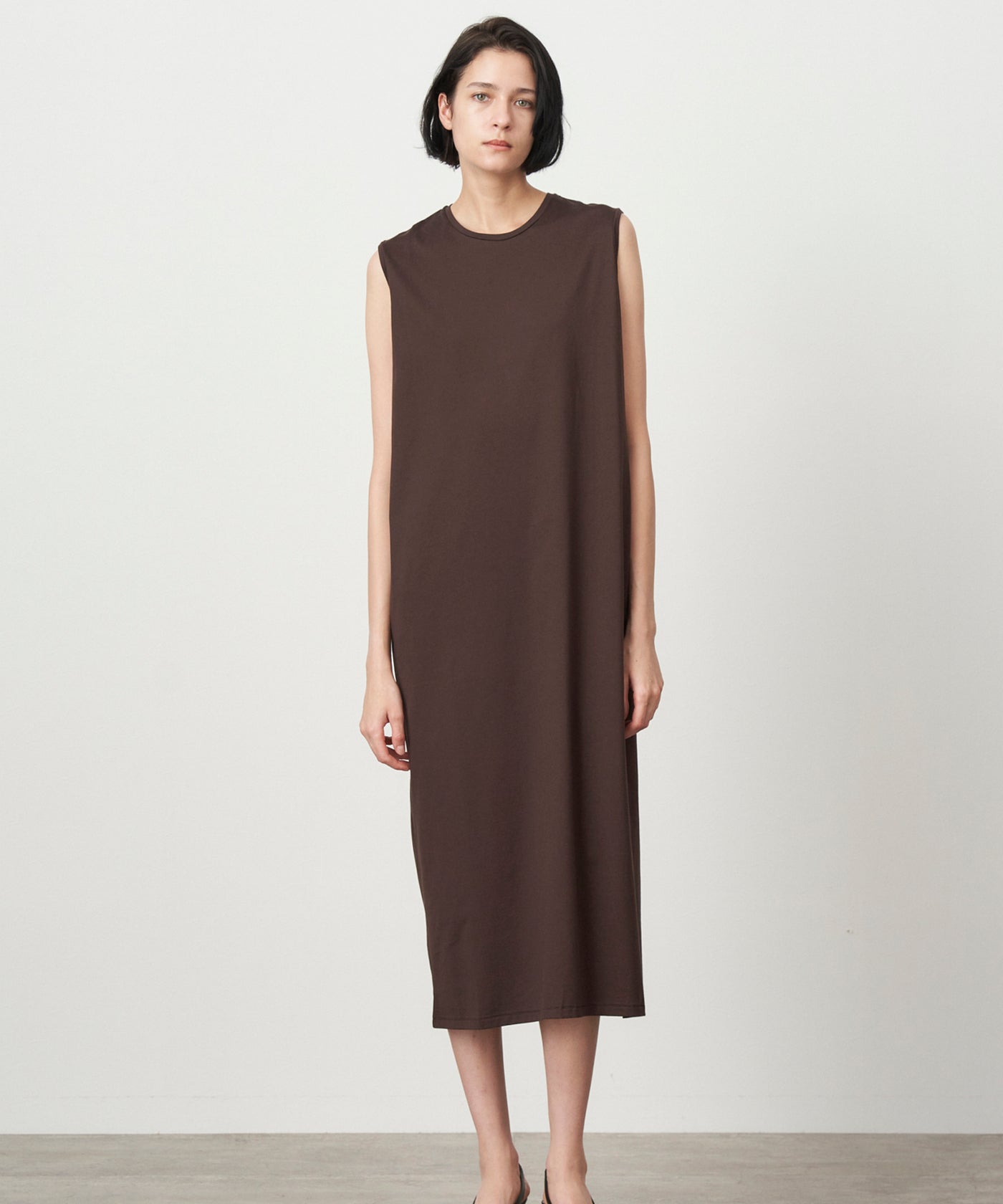 SUVIN 60/2 | SLEEVELESS DRESS – ATON | エイトン