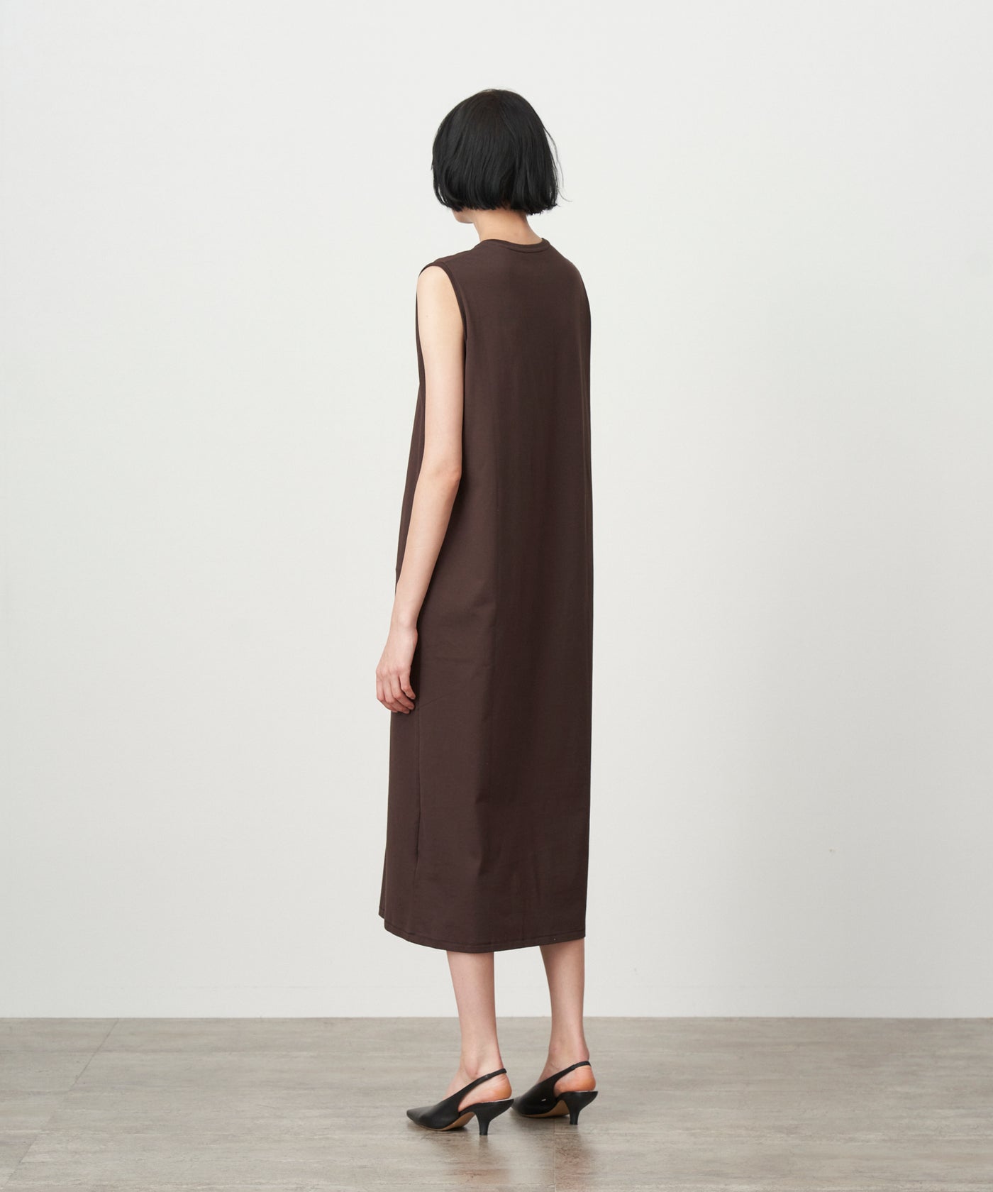 SUVIN 60/2 | SLEEVELESS DRESS – ATON | エイトン