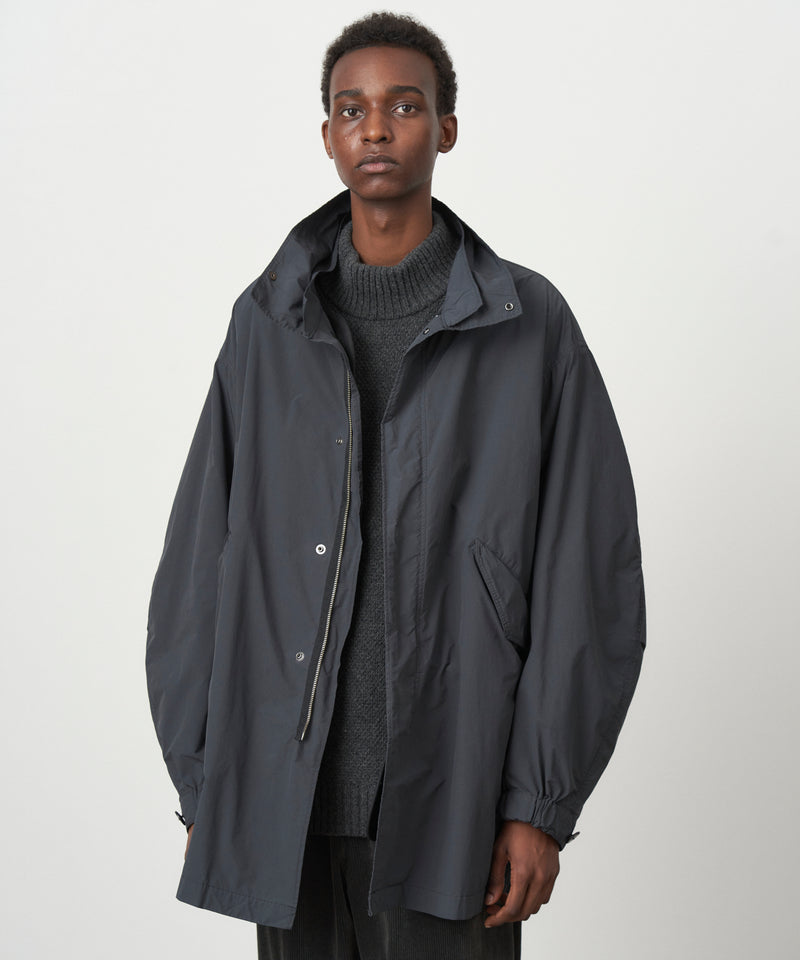 ATON AIR VENTILE ショートモッズコート CHARCOALGRAYコメント