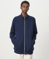 WOOL MOHAIR | ZIP UP BLOUSON – ATON | エイトン