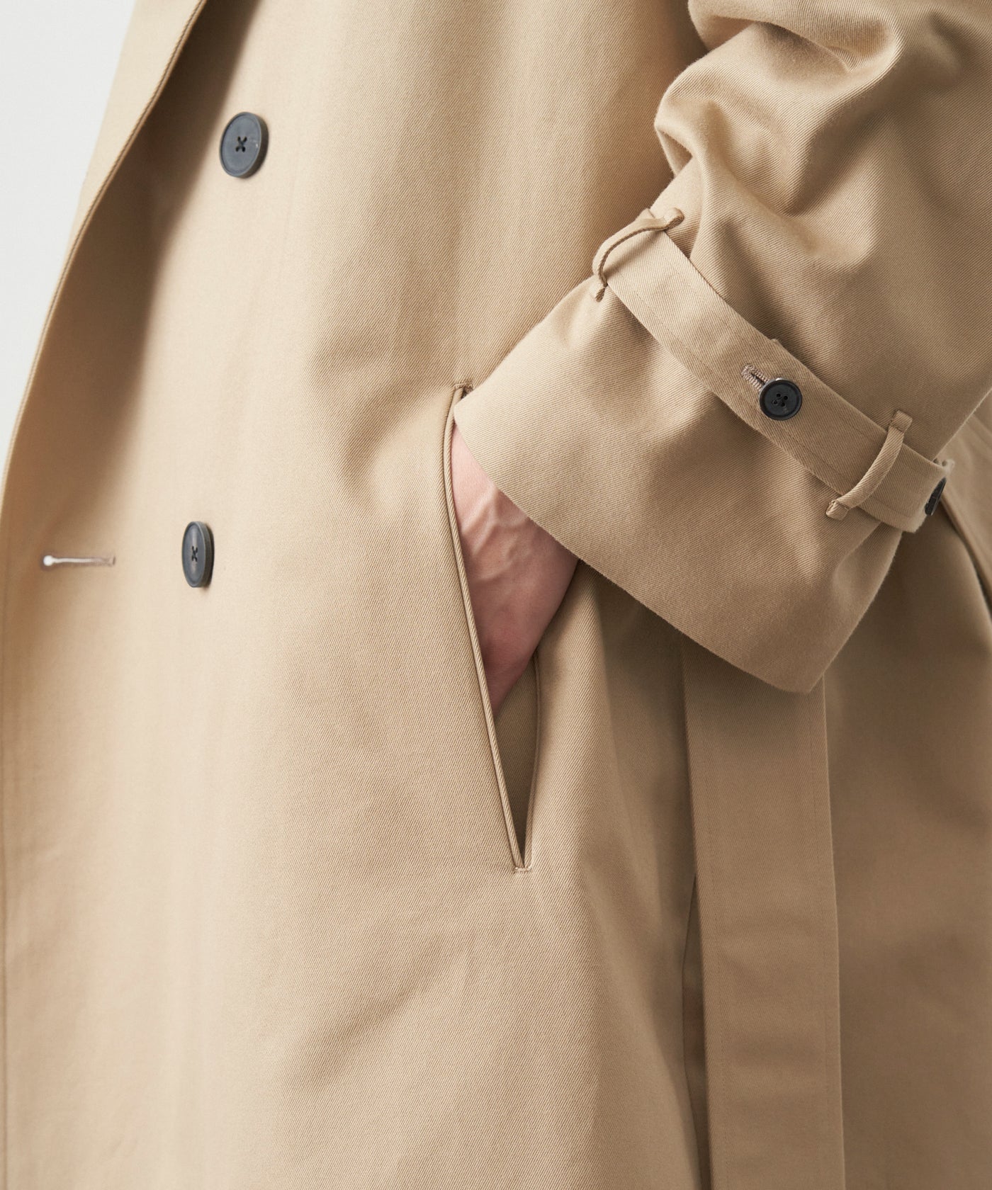 WEST POINT | OVERSIZED TRENCH COAT – ATON | エイトン