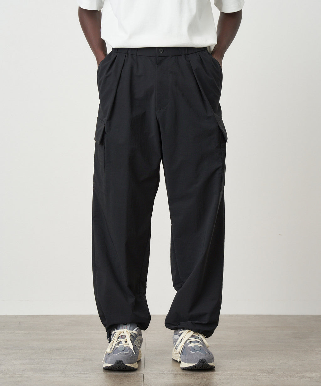 【00s ARCHIVE】worm up nylon cargo pants