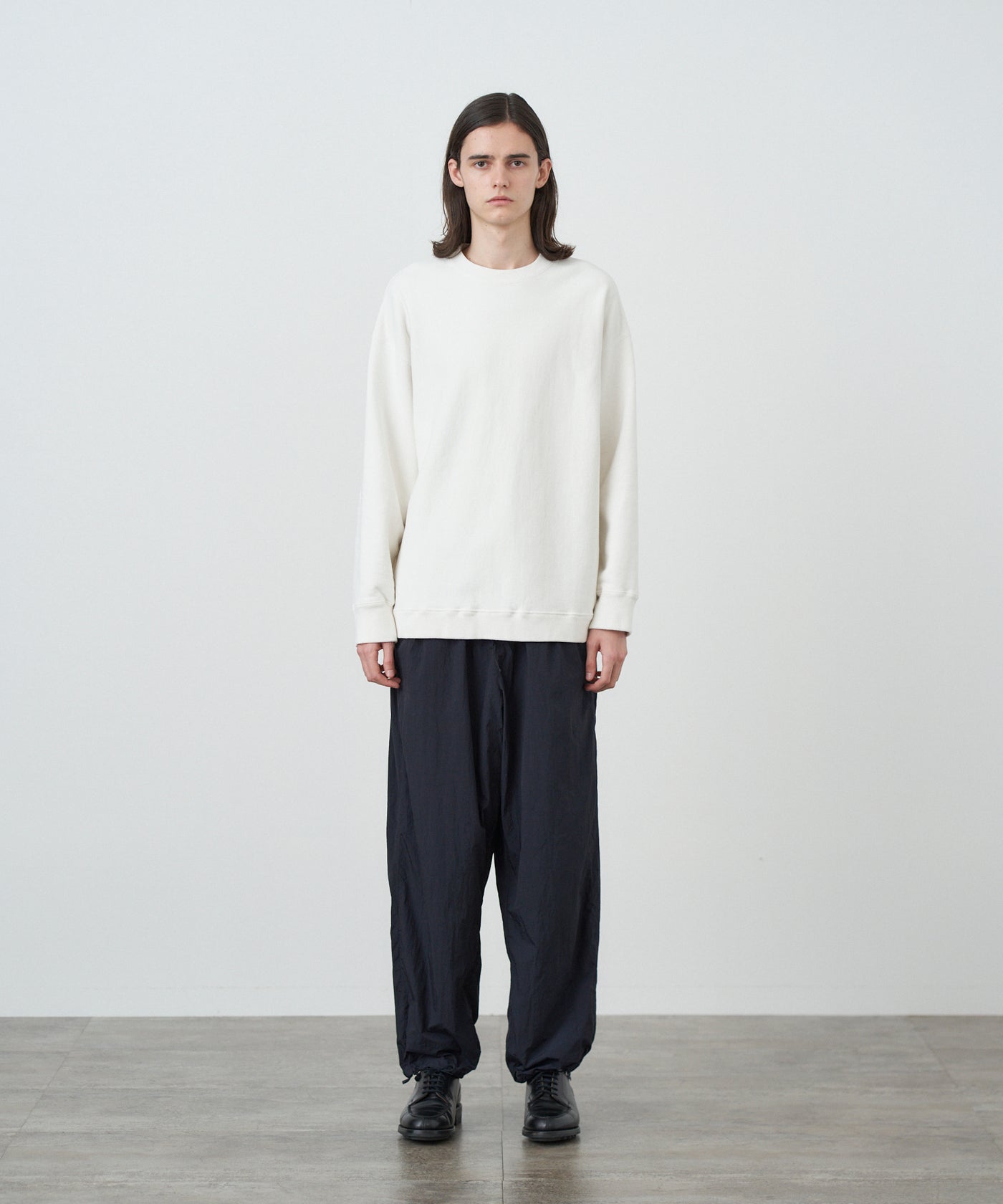 GARMENT DYED URAKE | OVERSIZED PULLOVER – ATON | エイトン