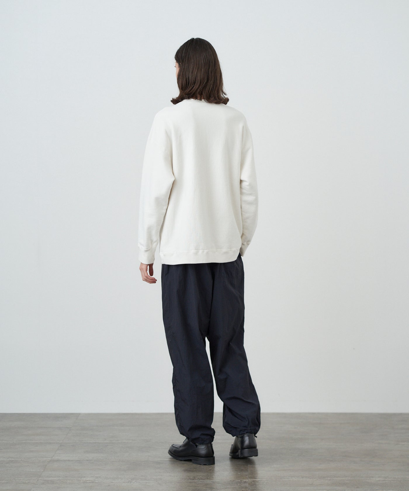 GARMENT DYED URAKE | OVERSIZED PULLOVER – ATON | エイトン