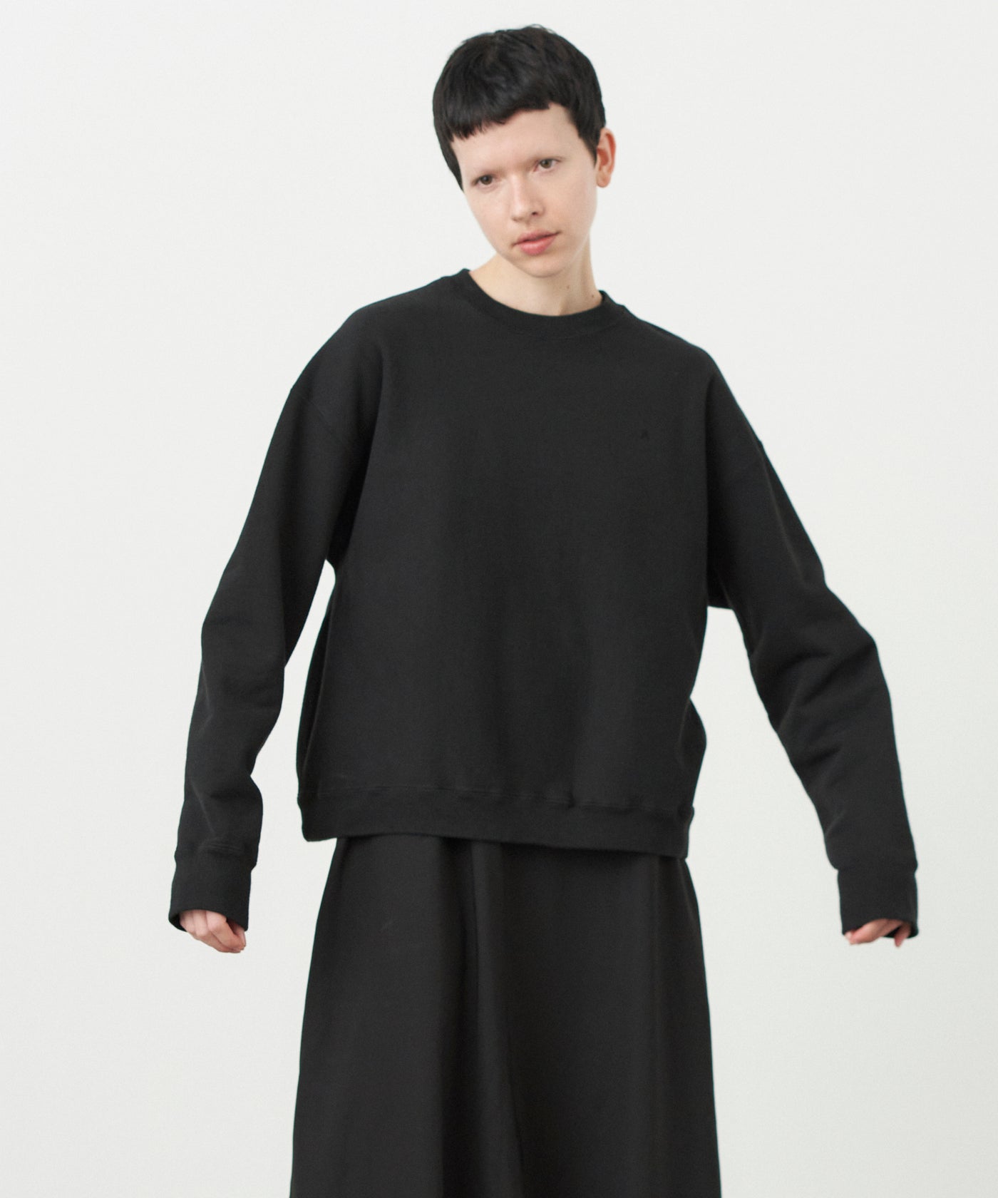 GARMENT DYED URAKE | OVERSIZED PULLOVER – ATON | エイトン