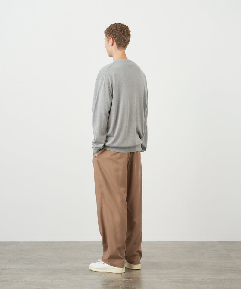 NIDOM SILK | WIDE PANTS – ATON | エイトン