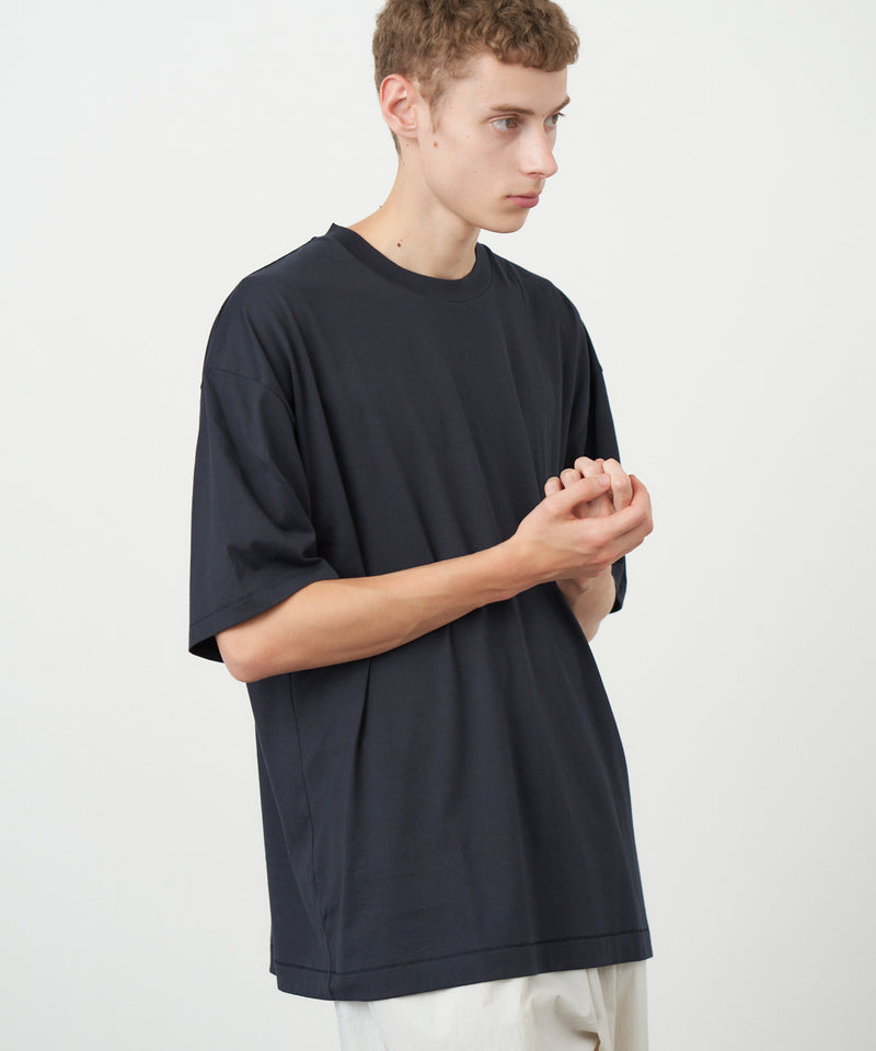 ATON SUVIN 60/2 OVERSIZED T-SHIRTTシャツ/カットソー(半袖/袖なし 