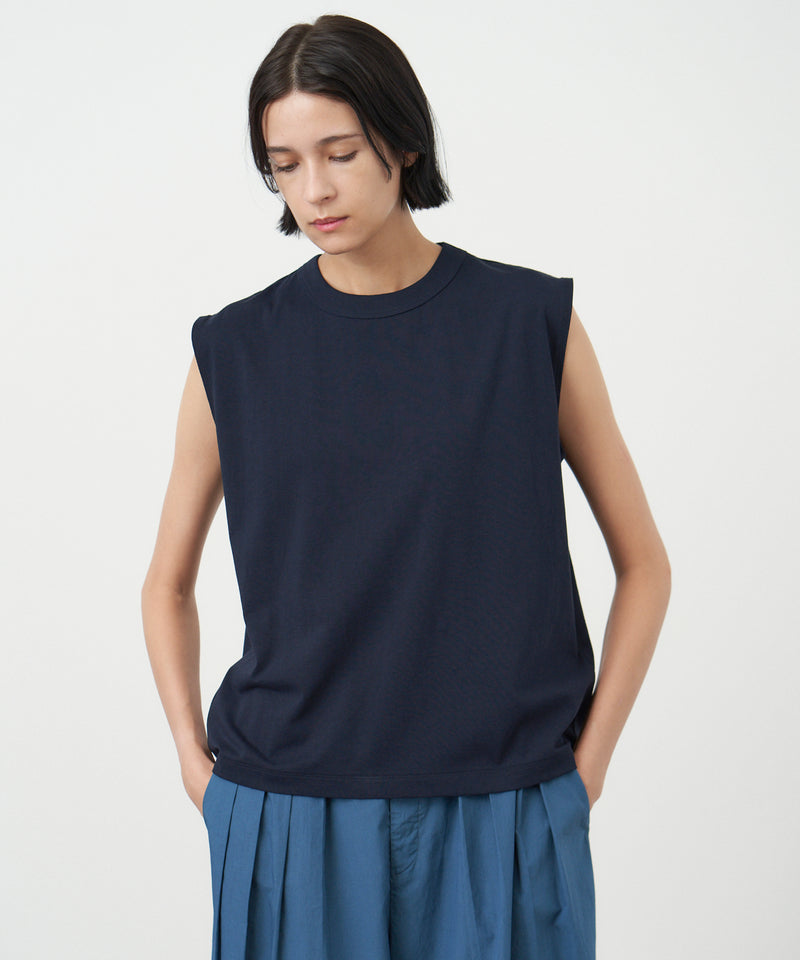 DRY COTTON JERSEY | NO-SLEEVE PULLOVER