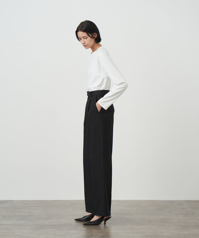 LINEN OXFORD | STARIGHT PANTS