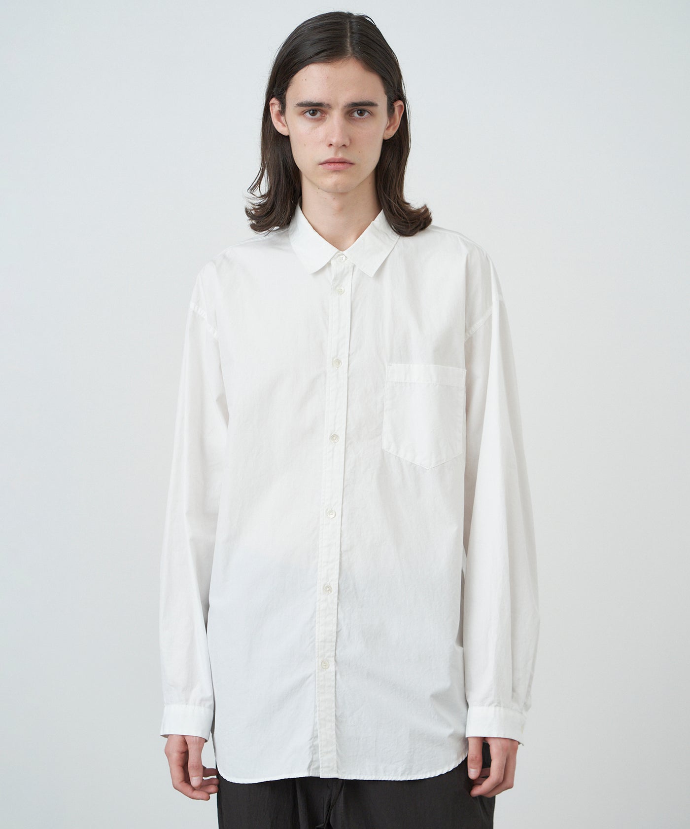 SUVIN BROAD | WASHED SHIRT – ATON | エイトン