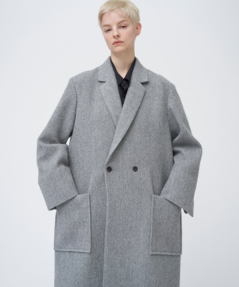 BABY ALPACA | LONG TAILORED COAT