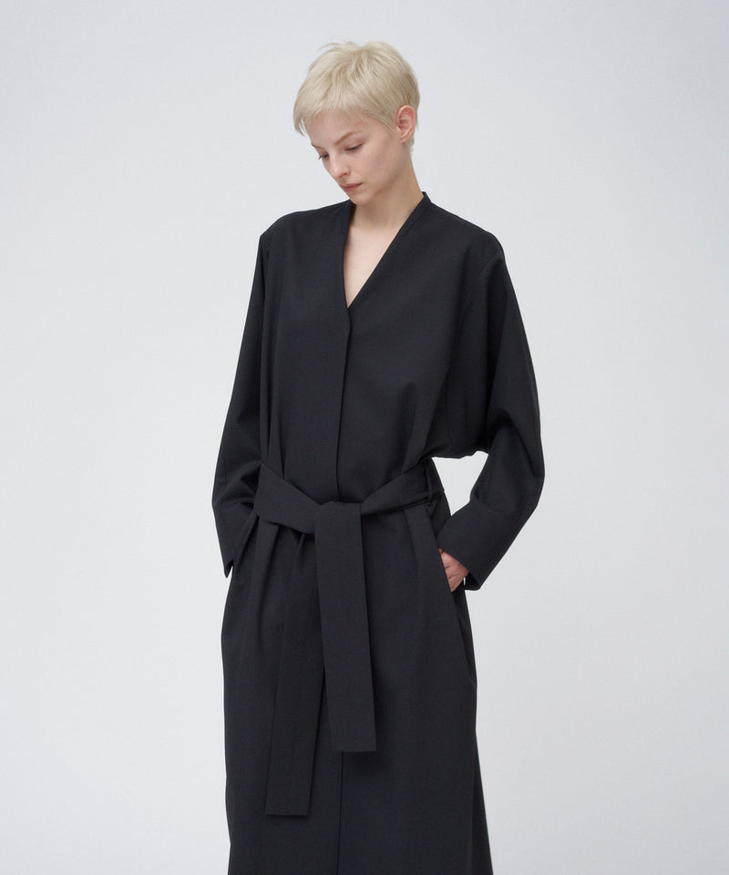 TECHNO WOOL TWILL | DRESS COAT