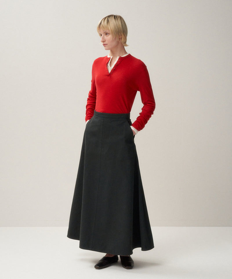 ROYAL WOOL CIRCULAR RIB | HENRYNECK SWEATER