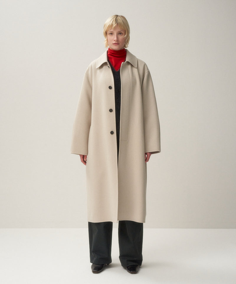 SUPER 120S DOUBLE MELTON | BALMACAAN COAT