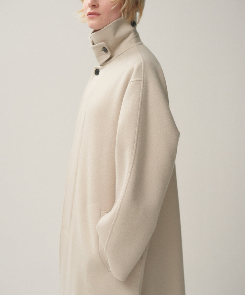 SUPER 120S DOUBLE MELTON | BALMACAAN COAT