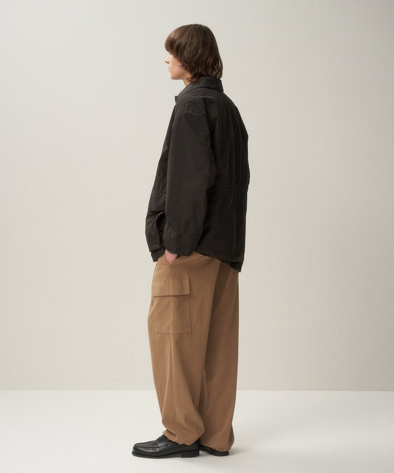 COTTON VOILE SATIN | PARACHUTE CARGO PANTS