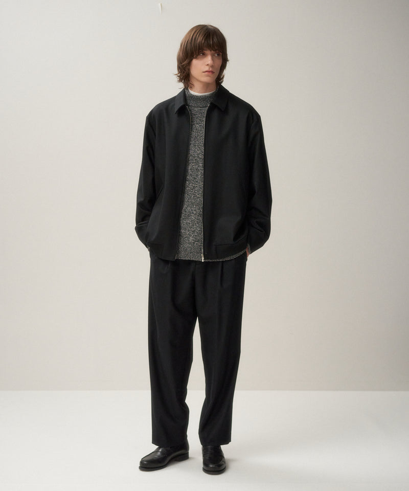 MERINO COLLEGE FLANNEL | WIDE PANTS