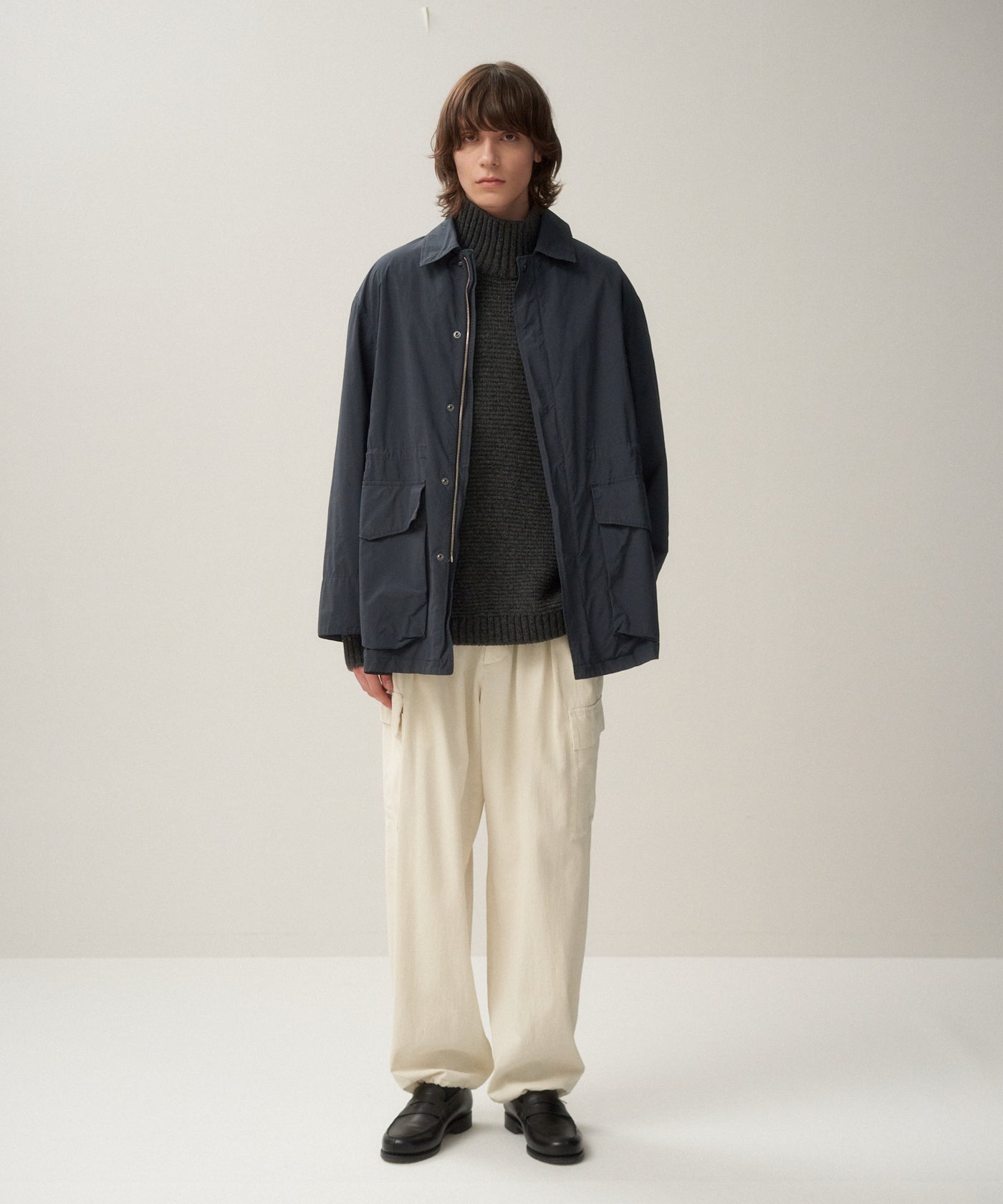 ATON AIR VENTILE | BALMACAAN COAT エイトン